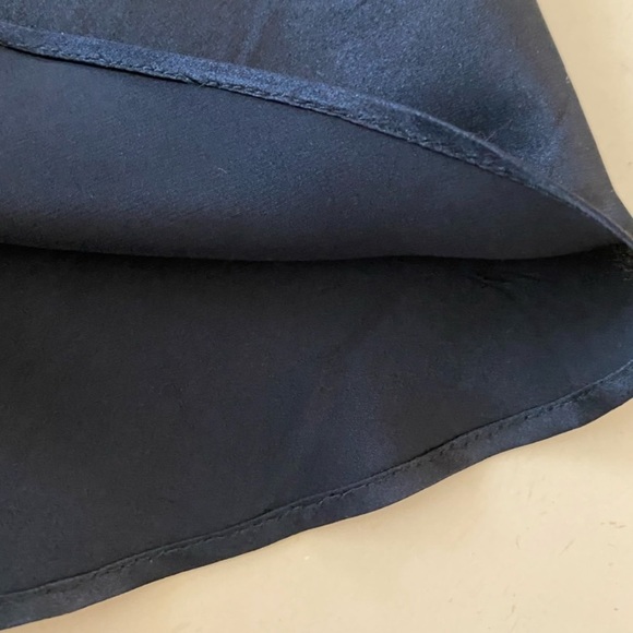 Vintage 90’s 100% Silk Dress Black Slip Dress Backless Maxi Dress - Picture 13 of 14